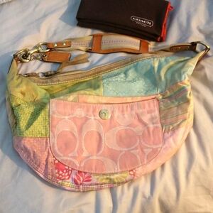 Vintage Coach Hobo style purse
